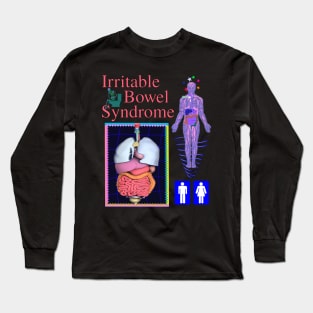 Irritable Bowel Syndrome - 90's 2000's Y2K CGI 3D Video Game Graphics PooCore Long Sleeve T-Shirt